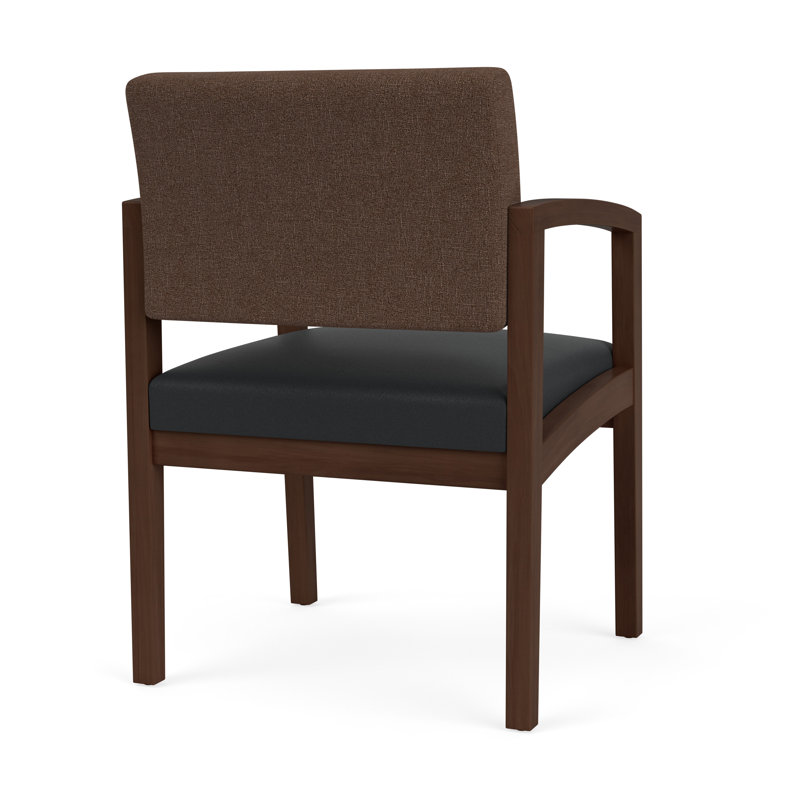 Chaise en bois Lenox, Noyer Riftwood, Archetype Cafe / Modena Graphite