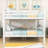 Gurwinder Kids Full Over Full Bunk Bed-1193598784