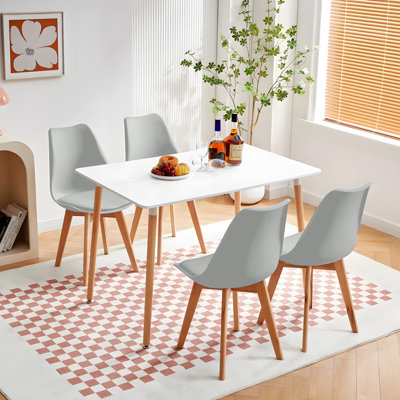 Nero 4 -Person Dining Set