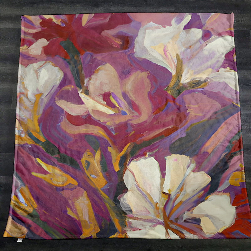 Throw Blanket, 51" W x 60" L