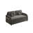 Compact Convertible Sleeper Sofas, Chenille Upholstery, Modern Style For Small Spaces