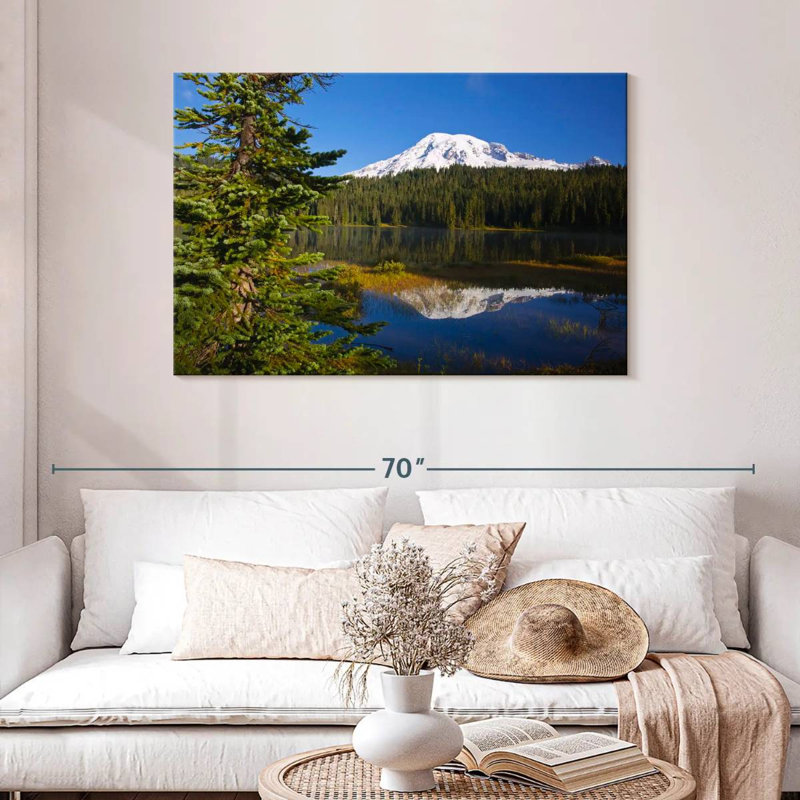 Alvord, mont Rainier en automne, H 30 po x l 45 po