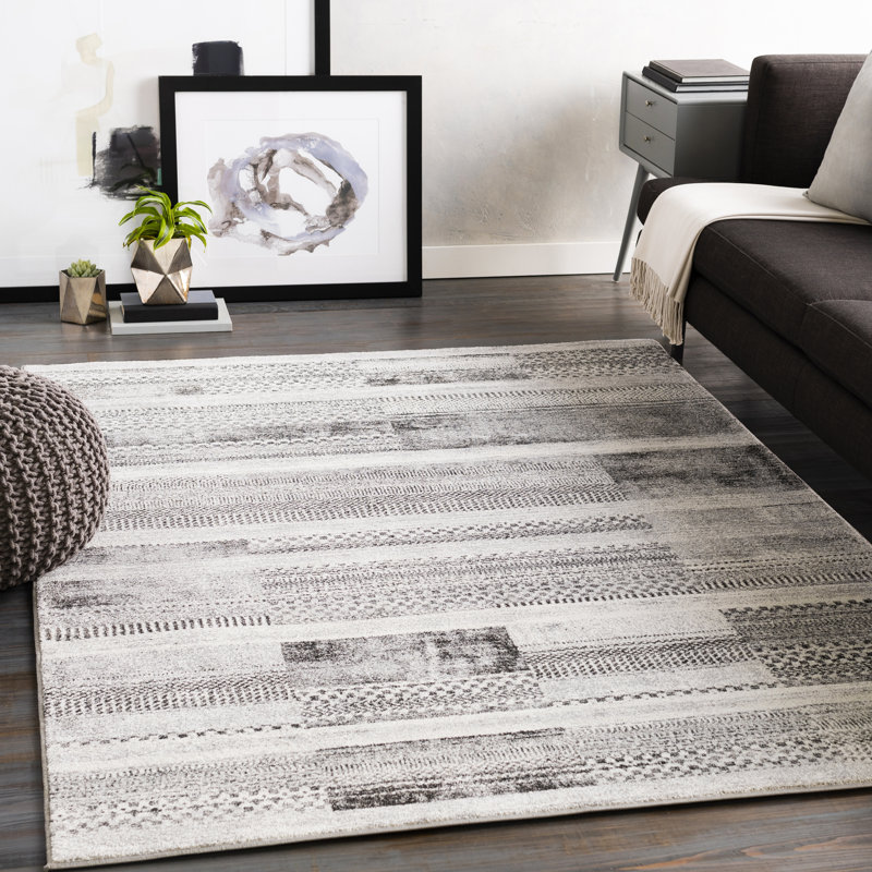 Jerrell Striped Indoor Rug, Rectangle 9'3" x 12'3"