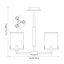 Fig 3 - Light Shaded Chandelier