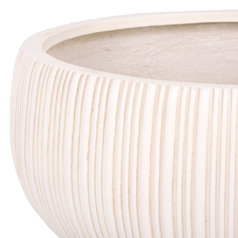Anita Planter Pot Set Of 3, Beige