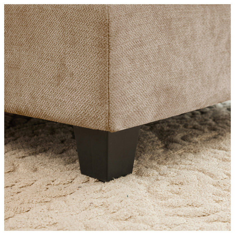 Canapé modulaire en chenille capitonné l 107 po x P 34,2 po x H 36,6 po Elysium