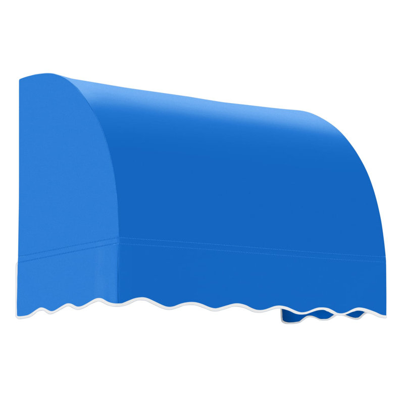 Awntech Savannah Acrylic Fabric Fixed Awning, 44" H x 64.5" W x 36" D, Forest