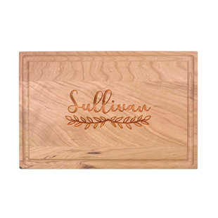 The Paisley Box Walnut Wood Cutting Board
