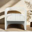 Chaise d'appoint moderne en velours, fauteuil d'appoint incurvé de luxe entièrement rembourré-1416901945