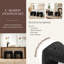 Repose-pieds en fausse fourrure Zorya-145801472