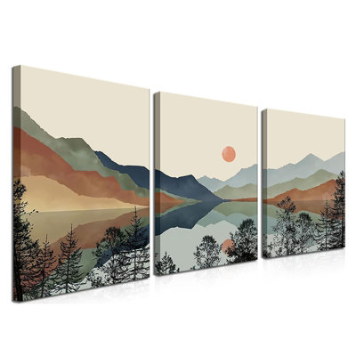 3 Piece Wrapped Canvas Print