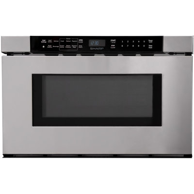 Sharp 1.2 Cubic Feet 950 Watt Built-In Microwave with Sensor Cooking