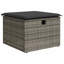  Ensemble de canapé de patio gris-764701701