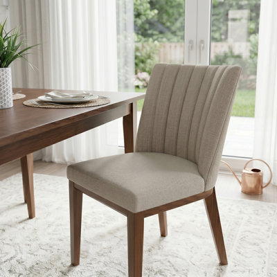 Keyonn 19.5'' H Tufted Fabric Upholstered Side Chair