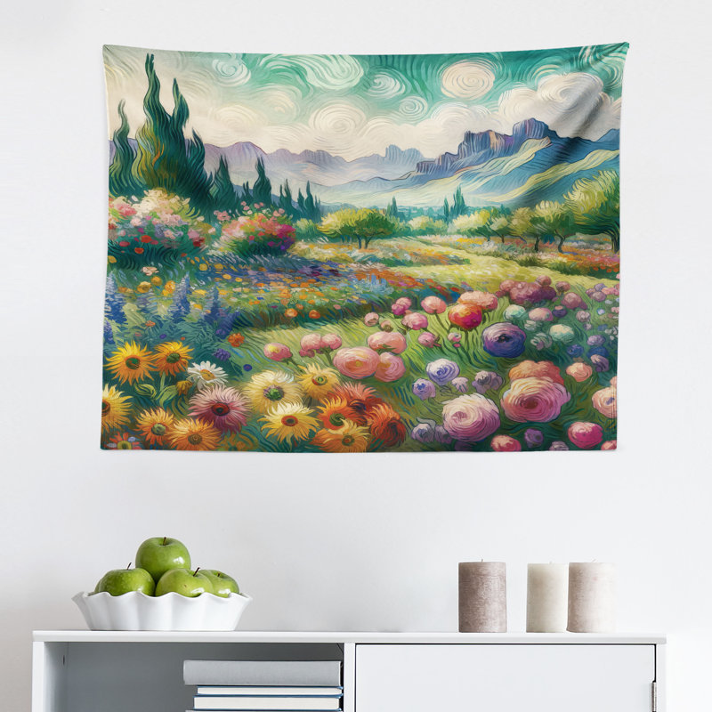 Tapisserie en microfibre, H 23 po x l 28 po