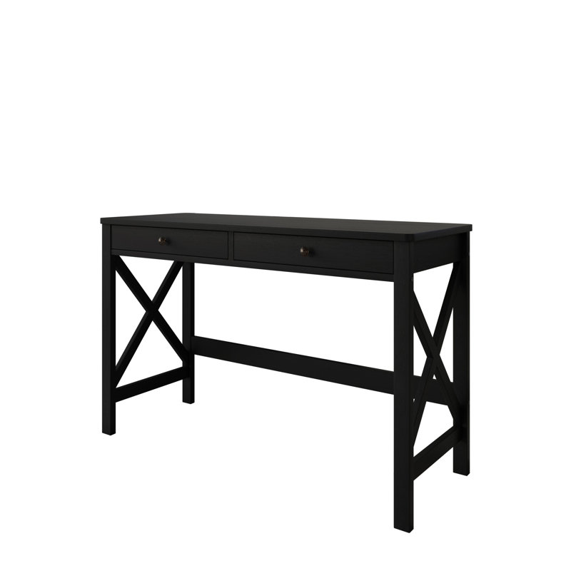 Beatrice Wooden Writing Desk, Black