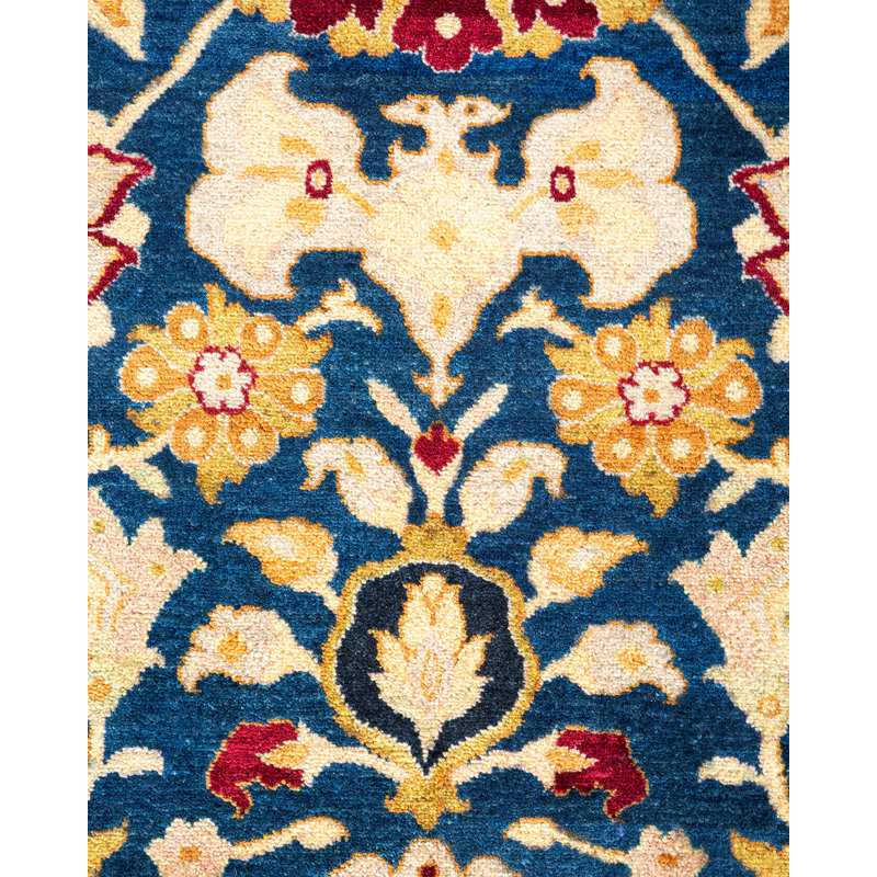 Classic One-of-a-Kind 6'1" X 9'4" Hand Knotted Area Rug