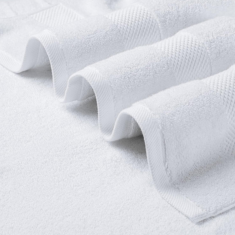 Balsa 100% Cotton Bath Sheet, White