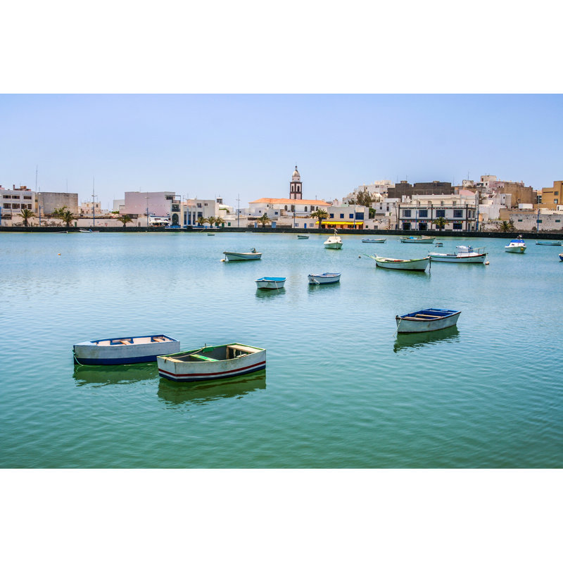 Charco De San Gines by Meinzahn - Wrapped Canvas Print, 30cm H x 46cm W