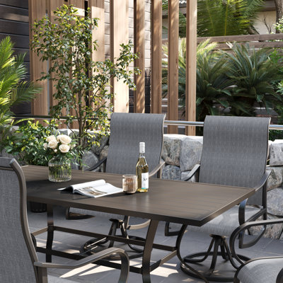 Jeovoni Swivel Patio Dining Armchair