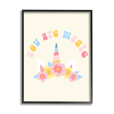 ba-954 - Cadre encadré «Fun You Are Magic» par Lil 'Rue