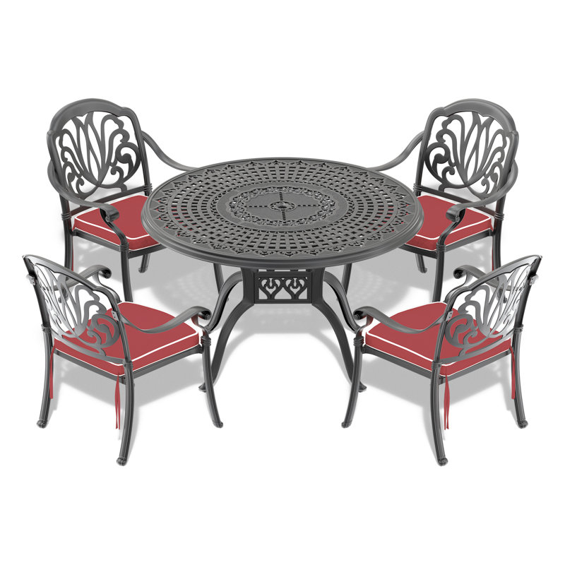 Ensemble repas d'extérieur 4 personnes L 47,24 po Bilon