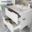 Meuble-lavabo de salle de bain sans lavabo en panneau multicouche durable