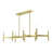 Martella 8 - Light Steel Dimmable Kitchen Island Geometric Chandelier-624163609