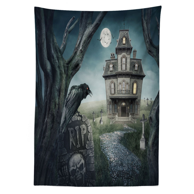 Halloween Tablecloth, 84" x 60"