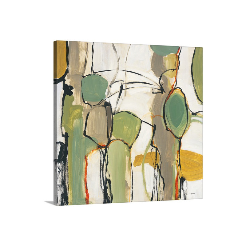 « ed ii » par robert charon, peinture sur toile Connect, H 30 po x l 30 po x P 1,25 po