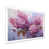 White Single Picture Framed