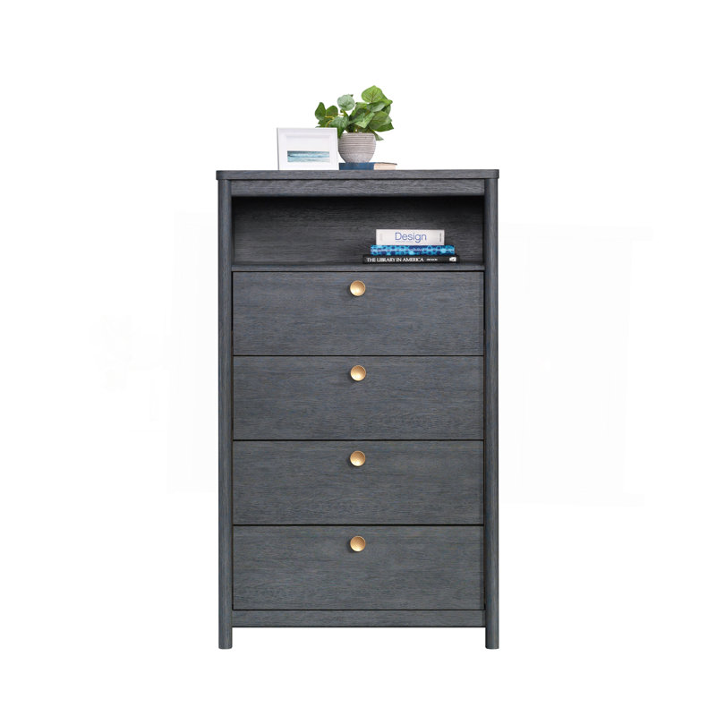 Commode, finition bleue