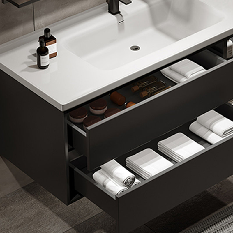 Modern light luxury bathroom cabinet