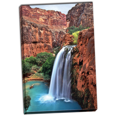'Havasu Falls I' Photographic Print on Wrapped Canvas