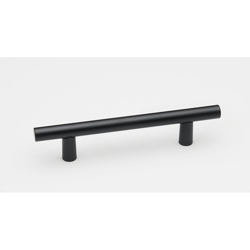 Poignée lisse Vita Bella, Noir mat, 3.5"