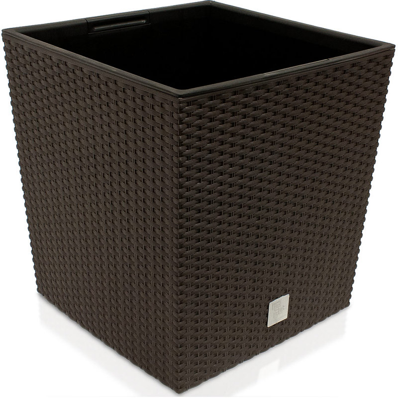 Gatley Planter, Anthracite, 41cm H x 39cm W x 39cm D