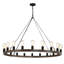 Lustre rond 20 lumières Godalming