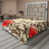 Beige / brun / floral rouge est en rupture de stock