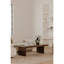 Table basse Ruma brun