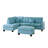 Romulus Upholstered L-Shaped Sectional Reversible-648361283