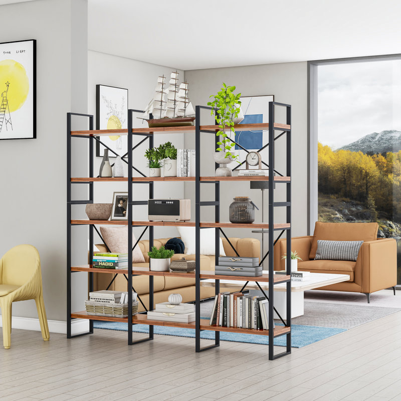 Etagere Bookcase, Brown