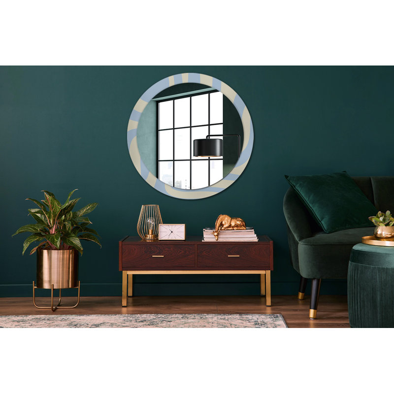 Huldar Glass Flat Wall Mirror
