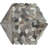 Daltile Pebble Oasis Natural Stone Tri-Hex Pebble Mosaic 11" x 10" (17 PC per Carton) (10.89 SQFT per Carton)-107154091