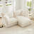 Australis Slipcovered Sectional 2 - Seater Sofa Couch-297448608-284775106