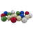 Multi-Color Shatterproof 2 Finish Christmas Ball Ornament