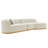 132" Chenille Sectional-382656109