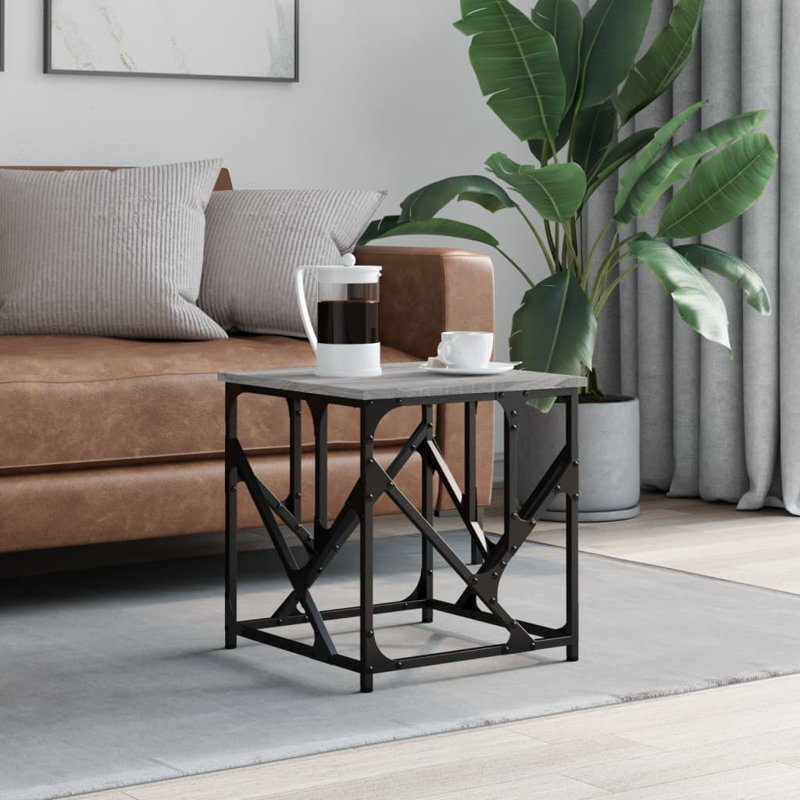Bergner Four Leg Coffee Table, Grey Sonoma