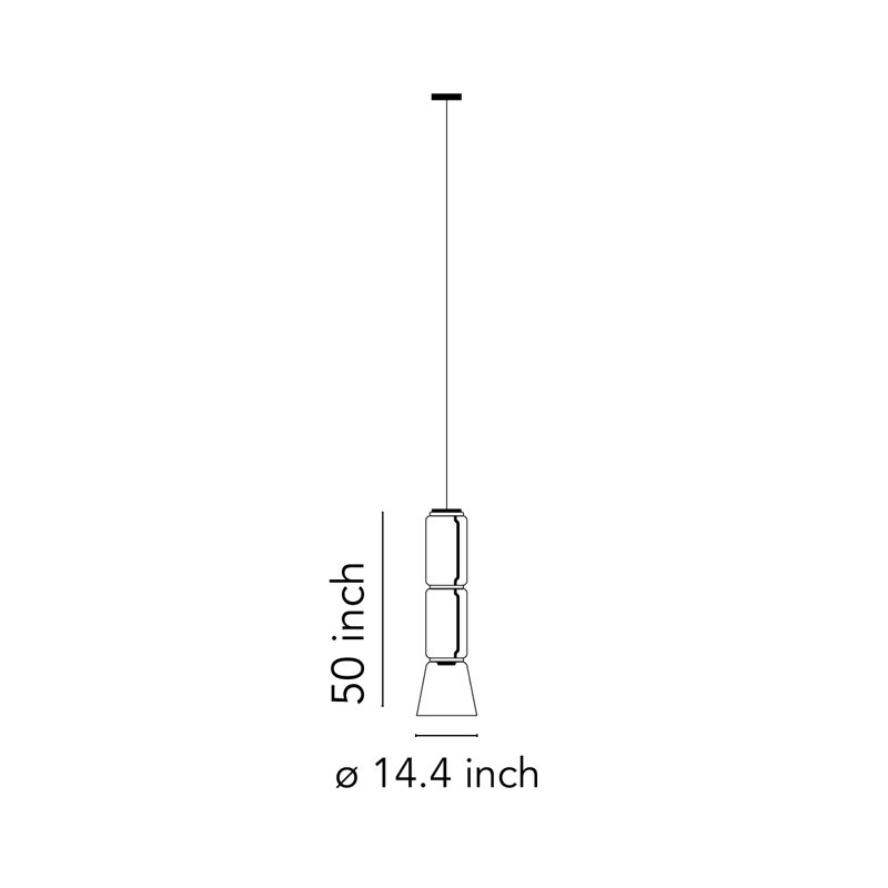 Noctambule LED Pendant by Konstantin Grcic