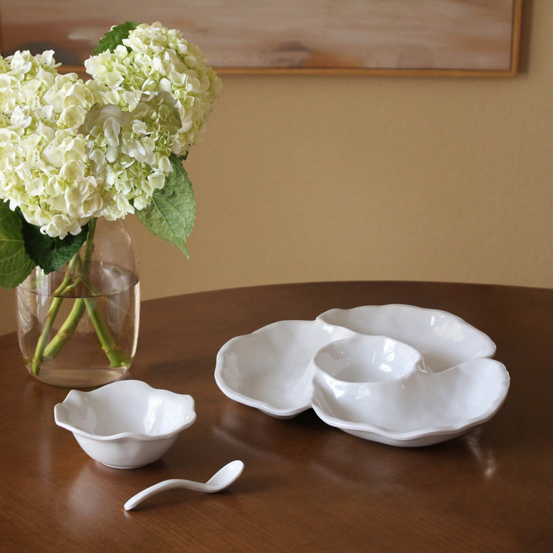 Beatriz Ball Vida Melamine Chips And Dip Platter