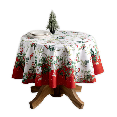 Maison d'Hermine Noel 100% Cotton Tablecloth - 63" Round